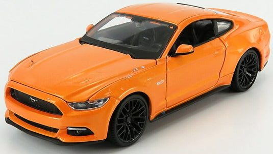 Ford Mustangフォード マスタング GT 2015 オレンジ スポーツカー 模型 / MAISTO 1/24 ミニカー 模型