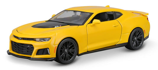Chevroletシボレー カマロ ZL1 2017 イエロー マッスルカー 模型 モデル / MAISTO 1/24 ミニカー 模型