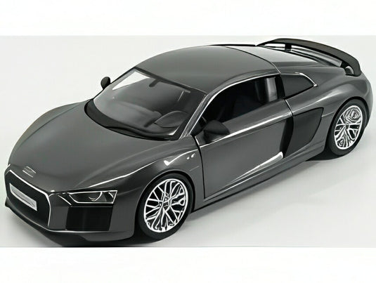 AUDI R8 V10 PLUS クーペ 2015 グレーメタリックカーボン/ MAISTO 1/24 ミニカー