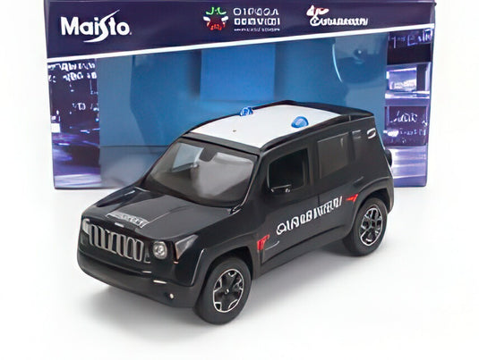 JEEP RENEGADE CARABINIERI 2017 ブルー/ MAISTO 1/24 ミニカー
