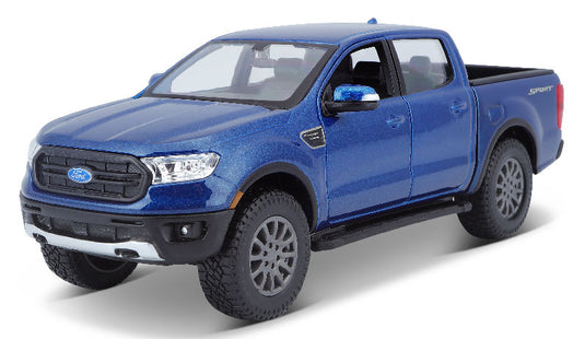 Fordフォード レンジャー ピックアップトラック 2019 ブルー 模型 モデル / MAISTO 1/27 ミニカー 模型