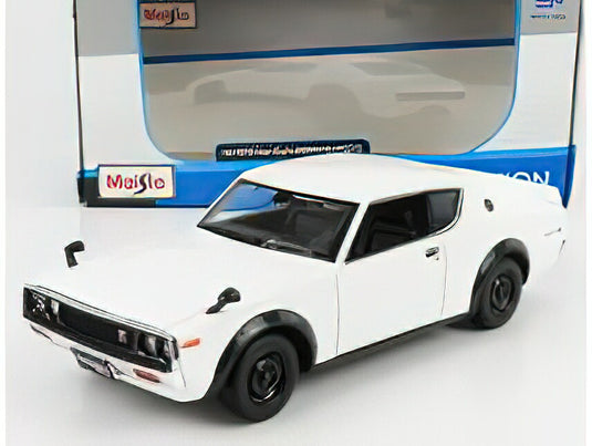 1973 ニッサン スカイライン 2000 GT-R KPGC110 ケンメリ ホワイト / MAISTO 1/24 ミニカー