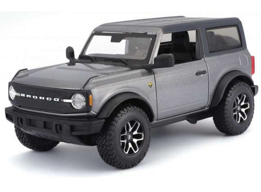 2021 フォード ブロンコ バッドランズ グレー/ブラック Ford Bronco / MAISTO 1/24 ミニカー