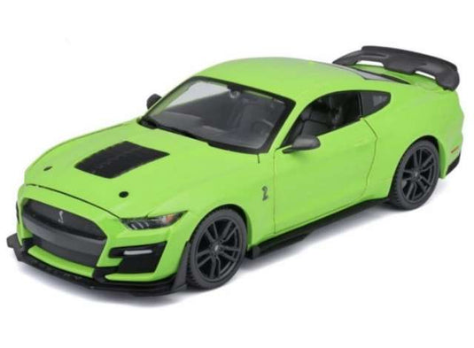 2020 フォード マスタング シェルビー GT500 グリーン/ブラック Mustang / MAISTO 1/24 ミニカー