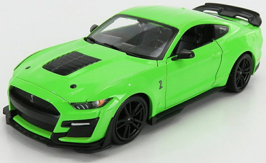 FORD USA マスタング シェルビー GT500 クーペ 2020 グリーン/ MAISTO 1/24 ミニカー