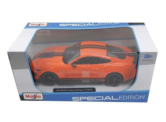 2020 フォード マスタング シェルビー GT500 オレンジ/ブラック Mustang / MAISTO 1/24 ミニカー