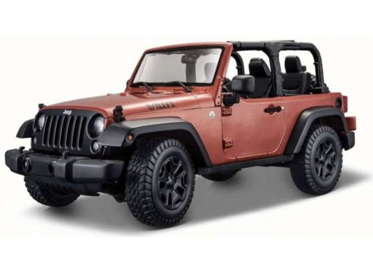 2014 Jeep ラングラー オープントップ コッパー/MAISTO 1/18ミニカー