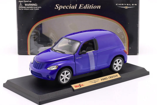Chryslerクライスラー パネルクルーザー 2000 ブルー スペシャルエディション / MAISTO 1/18 ミニカー
