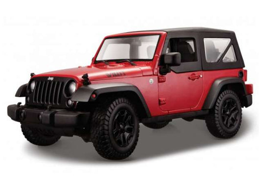 2014 Jeep ラングラー レッド/MAISTO 1/18ミニカー