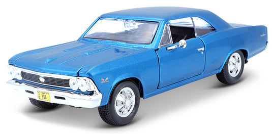 Chevroletシボレー Chevelle SS 396 1966 Metallic Blue / MAISTO 1/24 ミニカー 模型