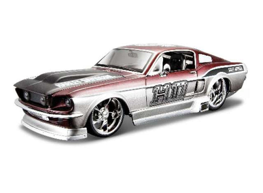 フォード マスタング GT ハーレーダビッドソン仕様 レッド/シルバー ミニカー / MAISTO 1/24 ミニカー