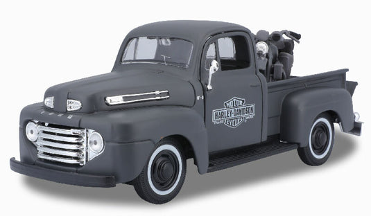 Fordフォード F-1 ピックアップ ハーレーダビッドソン 1948 トラック 模型 / MAISTO 1/24 ミニカー 模型