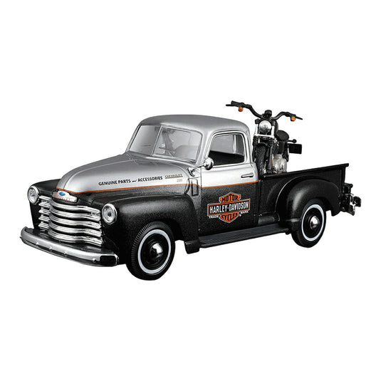 Chevroletシボレー 3100 Pickup Truck 1950 Harley Davidsonハーレーダビッドソン / MAISTO 1/24 模型
