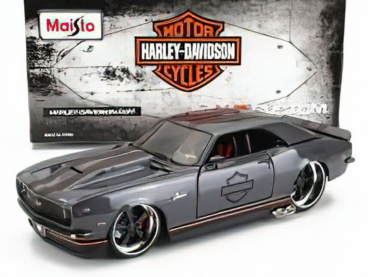 CHEVROLET CAMARO Z/28 カスタムクーペ 1968 グレー/ MAISTO 1/24 ミニカー