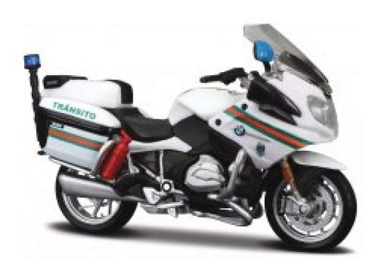 BMW R1200 RT ポルトガル交通警察仕様 ホワイト/グリーン 働く車 ミニカー / MAISTO 1/18 ミニカー