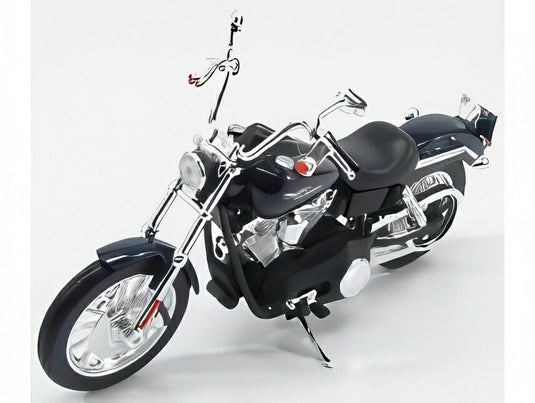 HARLEY DAVIDSON FXDBI DYNA STREET BOB 2006 ブルーメタリックブラック/ MAISTO 1/12 バイクミニカー