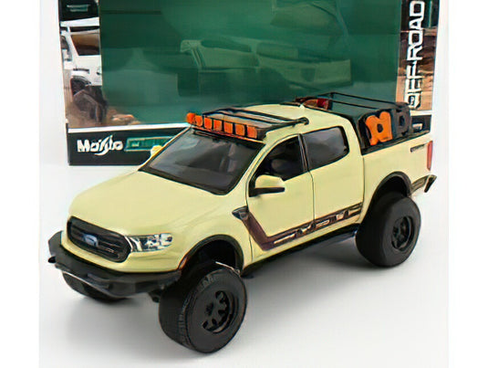2019 フォード レンジャー オフロード ベージュ Ford Ranger ミニカー / MAISTO 1/24 ミニカー