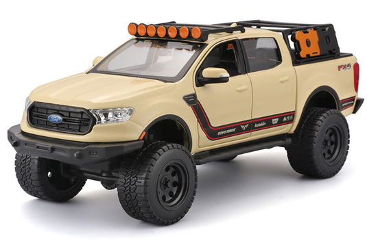 Fordフォード レンジャー 2019 サンドタン ピックアップトラック 模型 モデル / MAISTO 1/27 ミニカー 模型