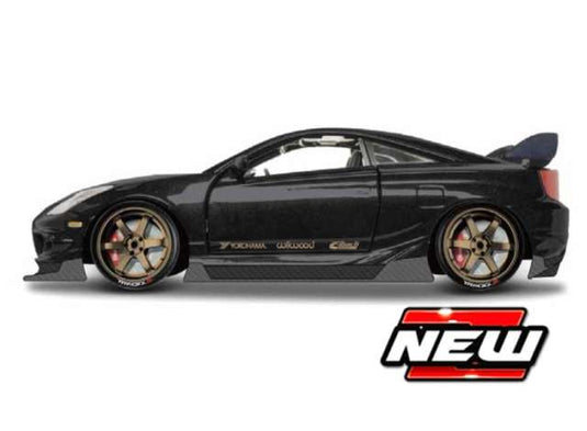 2004 トヨタ セリカ GT-S Tokyo Mods ブラック Toyota Celica ミニカー / MAISTO 1/24 ミニカー