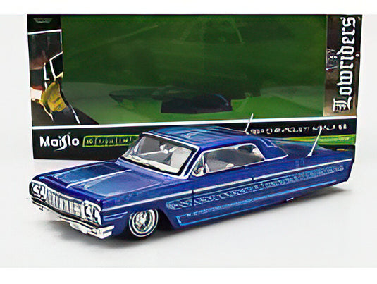 CHEVROLET IMPALA SS CUSTOM 1964 BLUE/MAISTO 1/26ミニカー