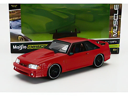 Ford Mustangフォード マスタング SVT コブラ 1993 レッド スポーツカー / MAISTO 1/24 ミニカー 模型