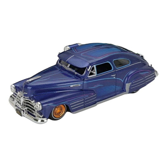Chevroletシボレー Fleetlineフリートライン AeroSedanエアロセダン カスタム 1948 ブルー / MAISTO 1/24 ミニカー