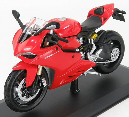 DUCATI 1199 PANIGALE 2012 レッド/ MAISTO 1/12 バイク模型ミニカー