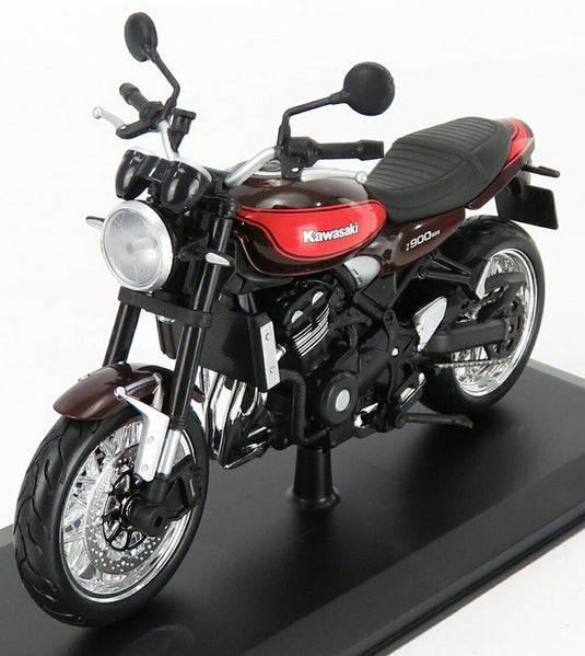 KAWASAKI Z900RS 2021 ブラック レッド/ MAISTO 1/12 バイク模型ミニカー