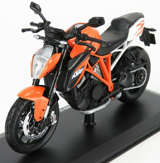 KTM 1290 SUPER DUKE R オレンジ ホワイト ブラック/ MAISTO 1/12 バイク模型ミニカー