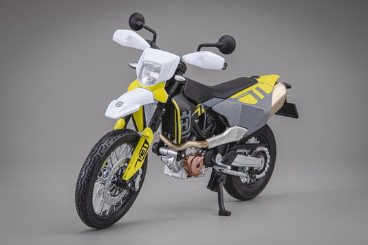 Husqvarnaハスクバーナ Husky 701 Supermoto ブラック ホワイト /Maistoマイスト 1/12 ミニカー