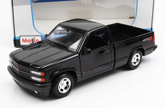 CHEVROLET 454 SS ピックアップ 1993 ブラック/ MAISTO 1/24 ミニカー