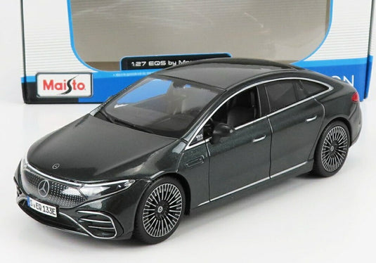 MERCEDES BENZ EQS 2022 グレーメタリック/ MAISTO 1/27 ミニカー