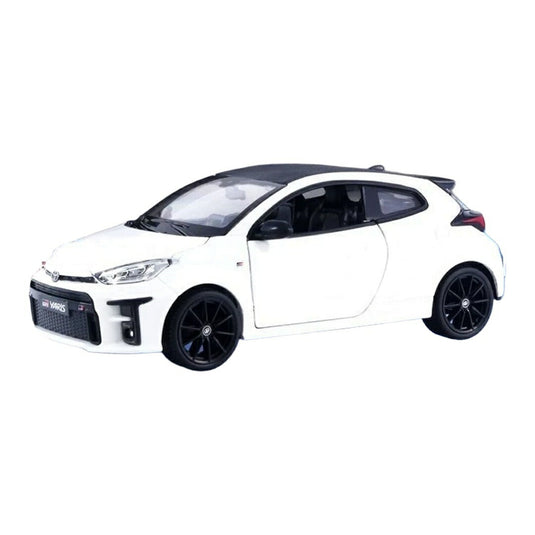 トヨタ GRヤリス 2021 ホワイト / Maisto 1/24 ミニカー
