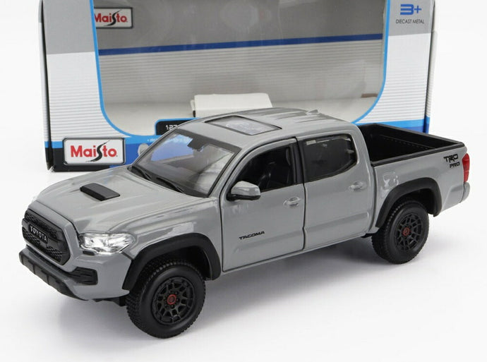TOYOTA TACOMA ピックアップ 2021 ライトグレー/ MAISTO 1/27 ミニカー