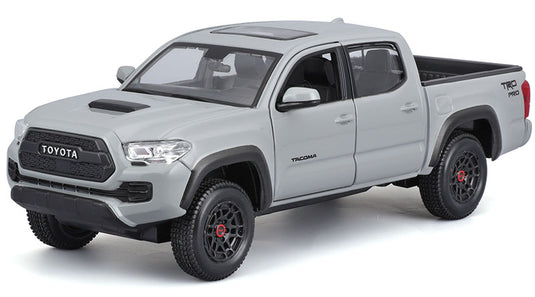 Toyotaトヨタ Tacomaタコマ TRD Pro 2023 グレー トラック 模型 モデル / MAISTO 1/27 ミニカー 模型