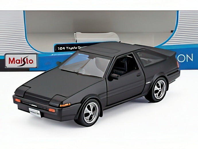 TOYOTA スプリンタートレノ AE86 1979 ブラック/ MAISTO 1/24 ミニカー