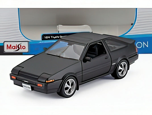 TOYOTA スプリンタートレノ AE86 1979 ブラック/ MAISTO 1/24 ミニカー
