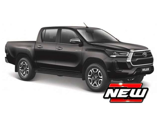 トヨタ ハイラックス ブラック Toyota Hilux ピックアップ ミニカー 働く車 / MAISTO 1/24 ミニカー