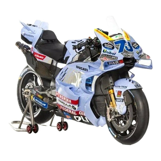 【予約】 Ducatiドゥカティ Desmosedici GP25 #73 Alex Marquez MotoGP 2025 ライトブルー / MAISTO 1/18 ミニカー バイク模型
