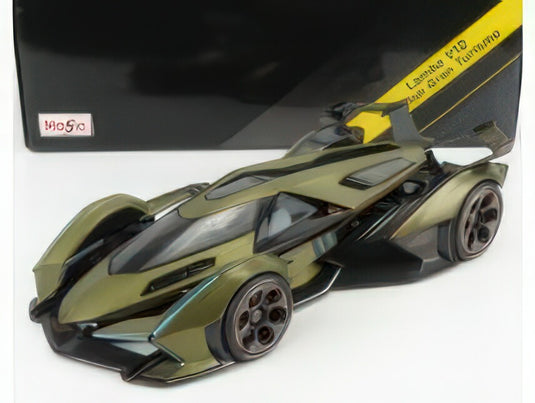 LAMBORGHINI  LAMBO V12 VISION GT N 63 GRAN TURISMO 2020  GREEN MET/MAISTO 1/18ミニカー