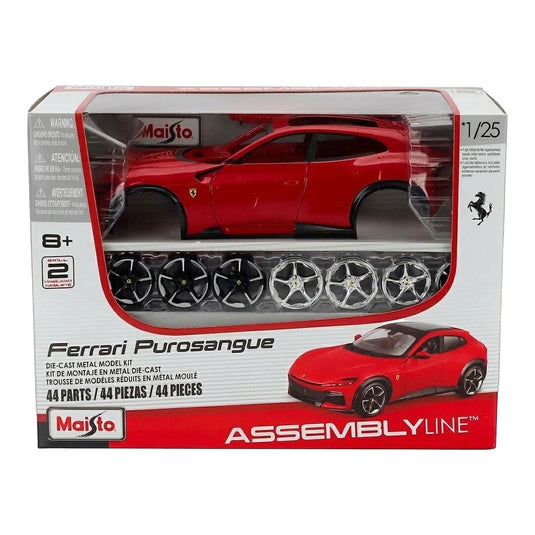 Ferrariフェラーリ Purosangueプローサングエ SUV 2022 レッド モデルキット / MAISTO 1/24 ミニカー