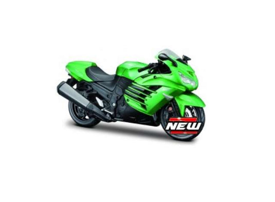 カワサキ ニンジャ ZX 14R A 金属製組み立てキット Kawasaki Ninja / MAISTO 1/12 ミニカー