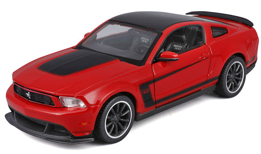Ford Mustangフォード マスタング Boss 302 2012 レッド 組み立てキット / MAISTO 1/24 ミニカー 模型