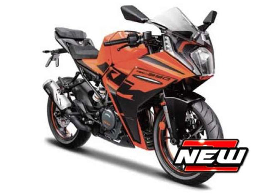 KTM RC 390 オレンジ/ブラック バイク ミニカー KTM RC390 / MAISTO 1/18 ミニカー