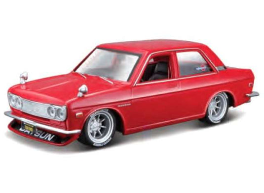 1971 ダットサン 510 金属製組み立てキット Datsun 510 ブルーバード / MAISTO 1/24 ミニカー