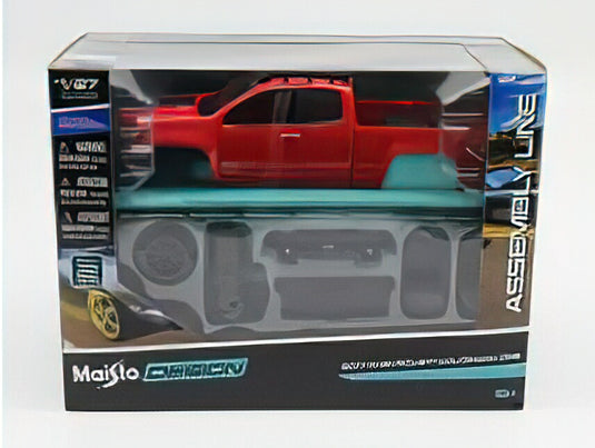 CHEVROLET COLORADO ZR2 PICK-UP 2017 RED BLACK/MAISTO 1/27ミニカー