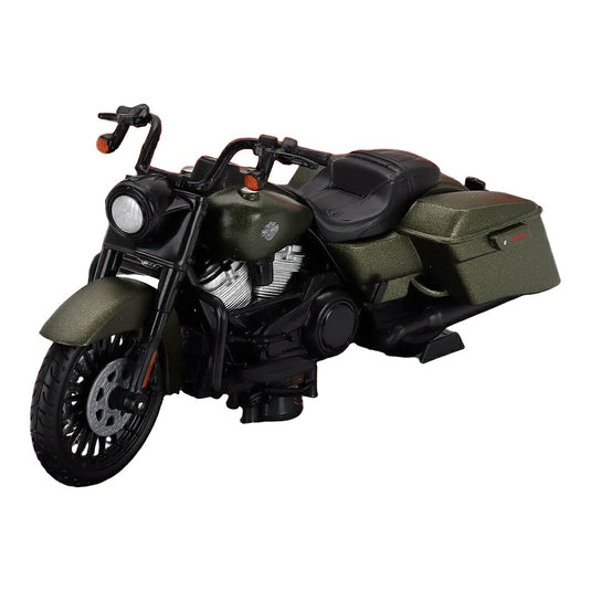 Harley Davidsonハーレーダビッドソン Road King Special 2022 グリーン ブラック / MAISTO 1/18 ミニカー バイク模型