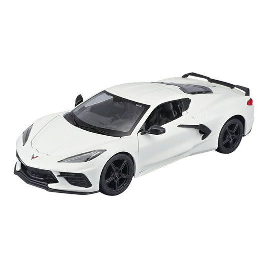Chevroletシボレー Corvette Stingray Coupe 2020 White / MAISTO 1/24 模型