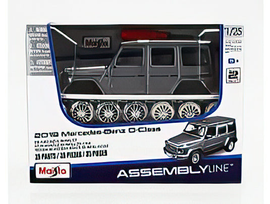 MERCEDES BENZ G CLASS G800 BRABUS 2019 SILVER/MAISTO 1/25モデルキット 模型