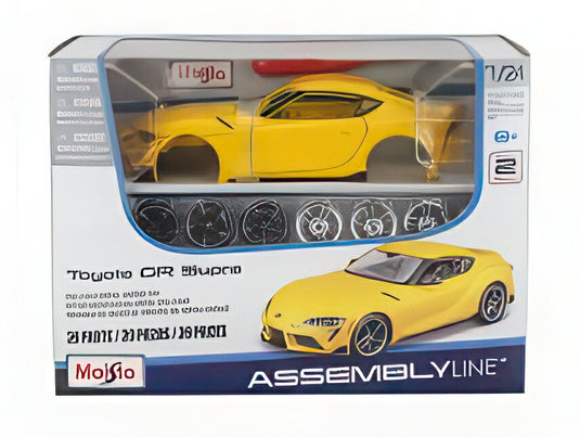 TOYOTA SUPRA GR COUPE 2022 イエロー/ MAISTO 1/24 ミニカー